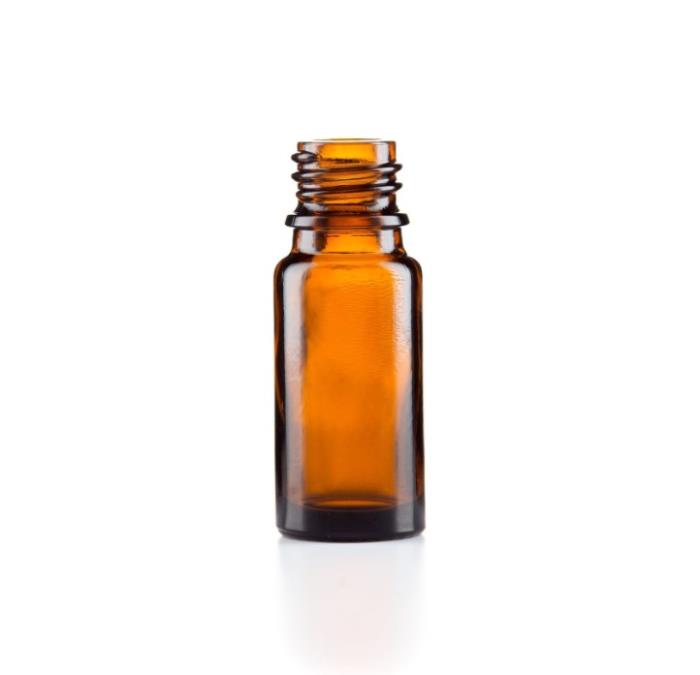 5ml Amber Glass Dropper Bottle, GL18 Neck